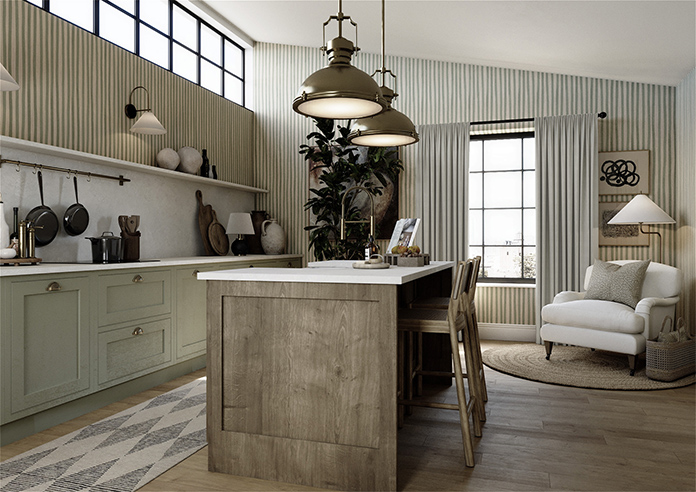 Akoya Faux Silk, Lustre Flint - Made to Measure Curtains - Image 7